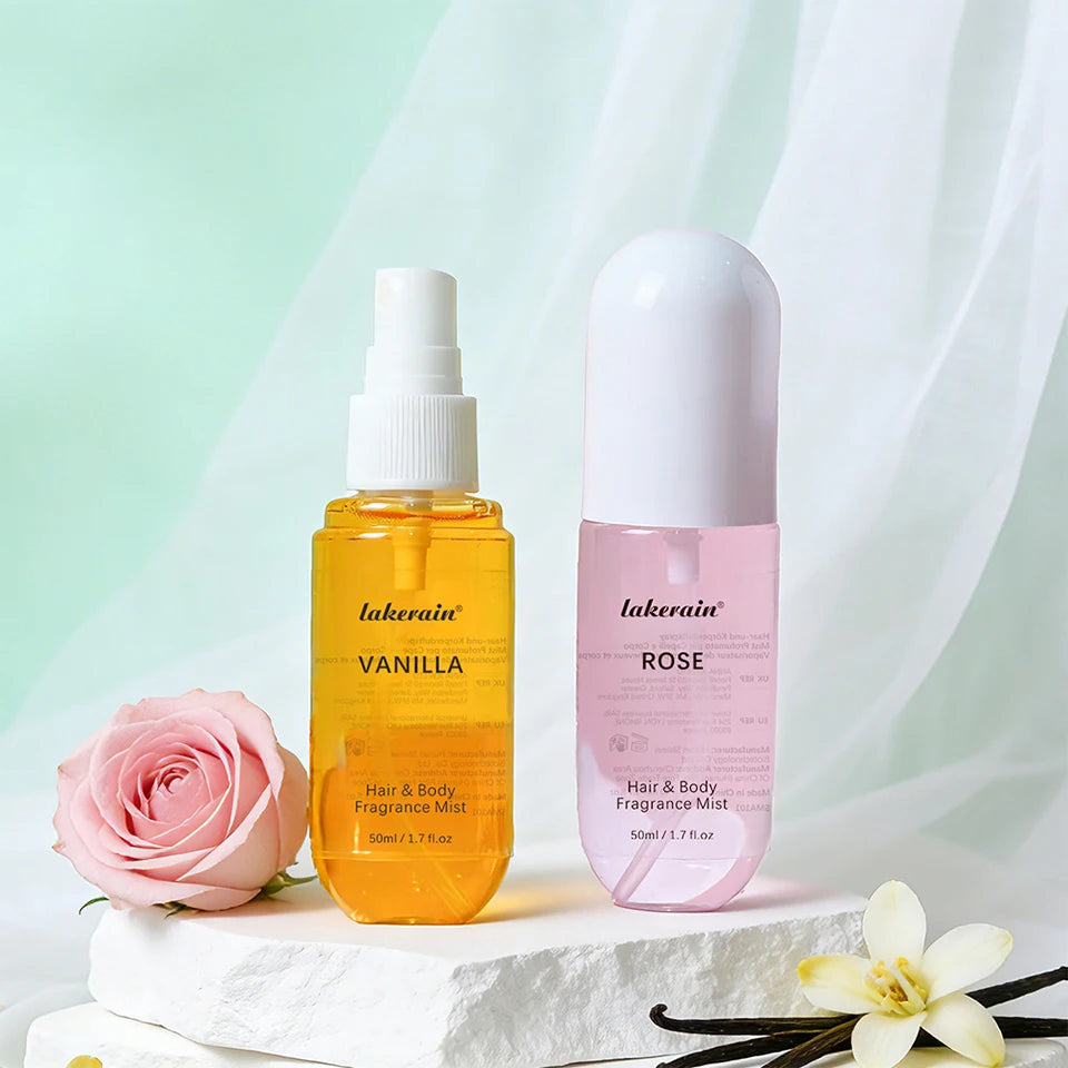 Perfume for Men Women Use For Skin Body & Hair Fragrance Mist Luxury Long Lasting Perfume Collection Vanilla and Rose