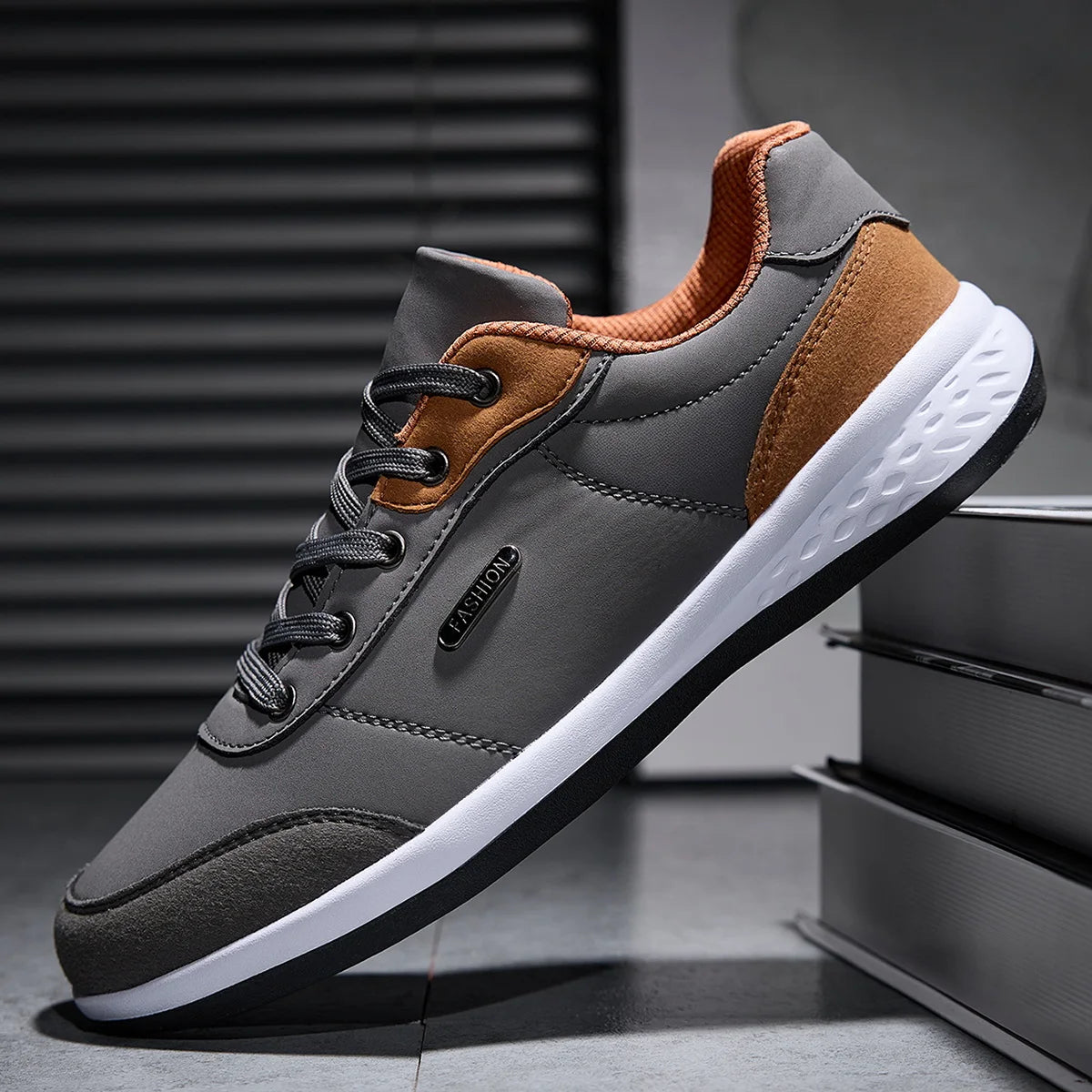 2025 Men Shoes Spring Autumn Waterproof Walking Sneakers Leisure Male Leather Sports Shoes Non-Slip Footwear Tennis for Men