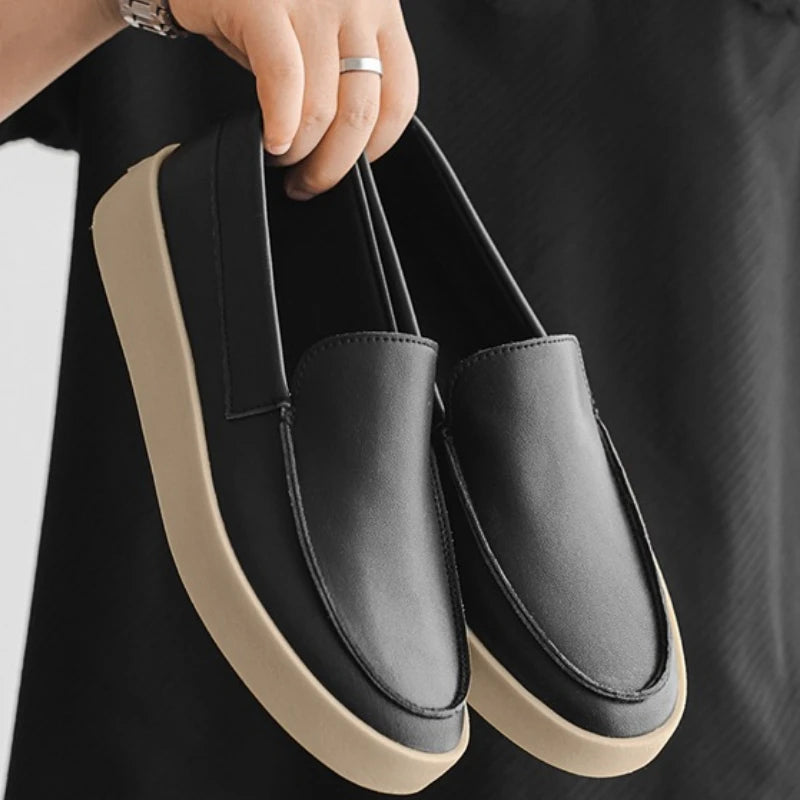 Shoes for Men Fashion Comfortable Leather Shoes Luxury Formal Loafers for Men Sneakers Casual Oxford Shoes Zapatillas Hombre