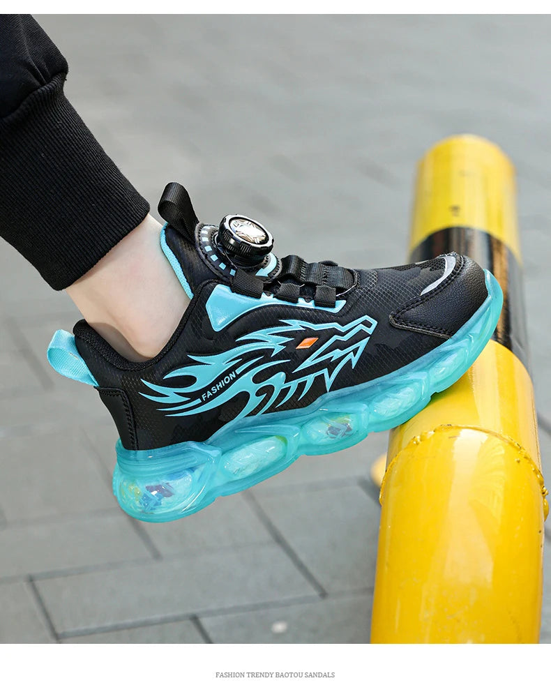 Kids Shoes Boy Casual Sneakers Platform Comfortable Children School Sports Tenis Boy Shoes Children&