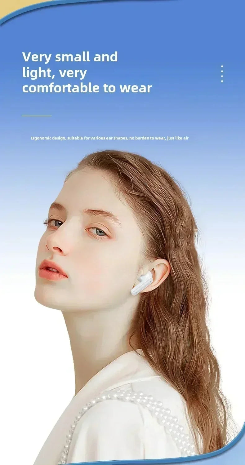 Bluetooth Earbuds Wireless Earphones Bluetooth Earphones Bluetooth Headphones with ANC Improve Focus in Noisy Environments