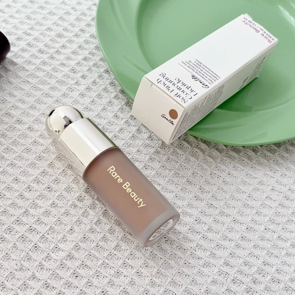 Rare Beauty 3D Face Contour Liquid Bronzer Shade Smooth Highlight Mirror Lasting Natural Nose Shadow Waterproof Brighten Makeup