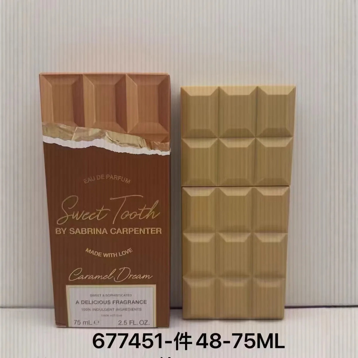 Unisex, long-lasting perfume with a rich floral bouquet and sweet chocolate notes; 75 ml fragrance for women and men lady parfum