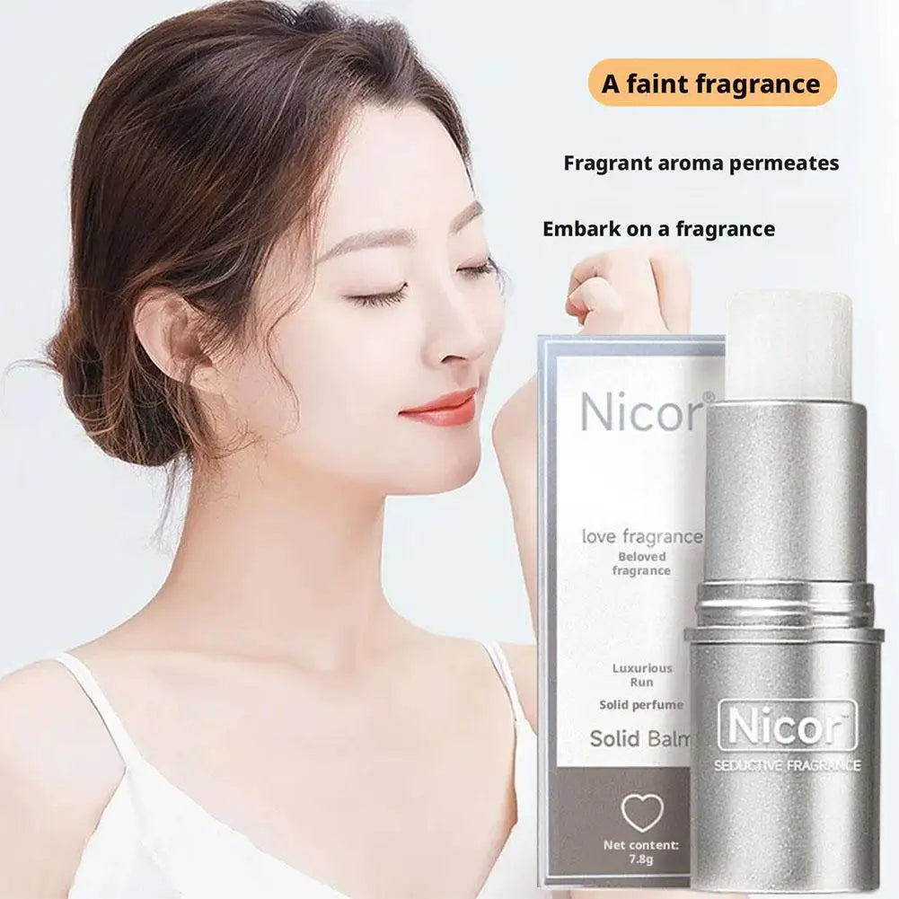 Pheromone Solid Perfume For Women and Men Date And Daily Perfume Ideal Gift Portable Balm Refreshing Solid Balm Aroma Deodorants