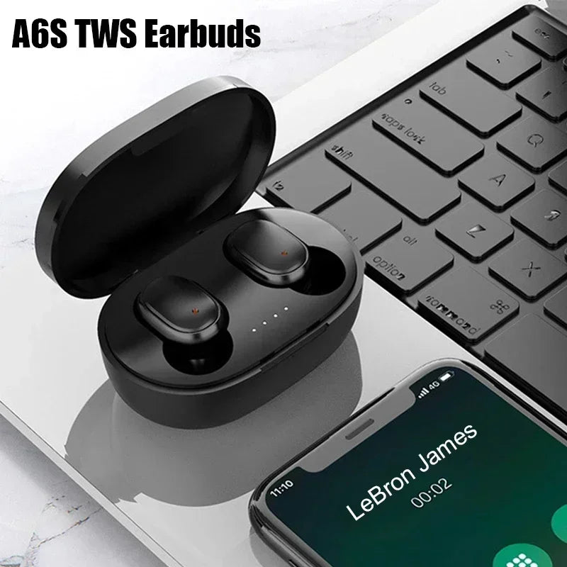 TWS Wireless Bluetooth Headset with Mic Earbuds Noice Cancelling Earphone Bluetooth Headphones For smartphones