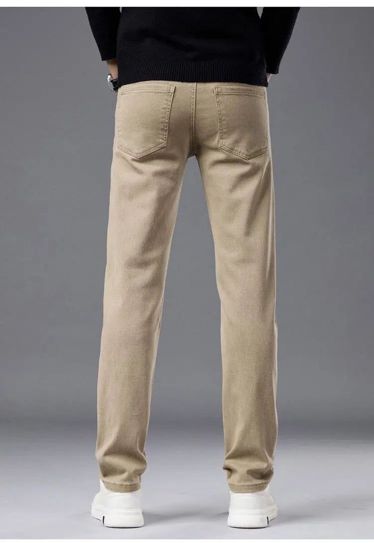 Slim Fit Straight Leg Jeans Men&