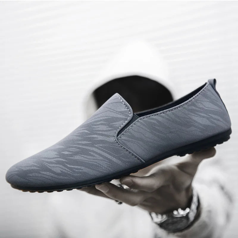 Shoes for Man New Men Fashionable Canvas Breathable Flat Bottomed Walking Shoes with Lightweight Sports Shoes Men&