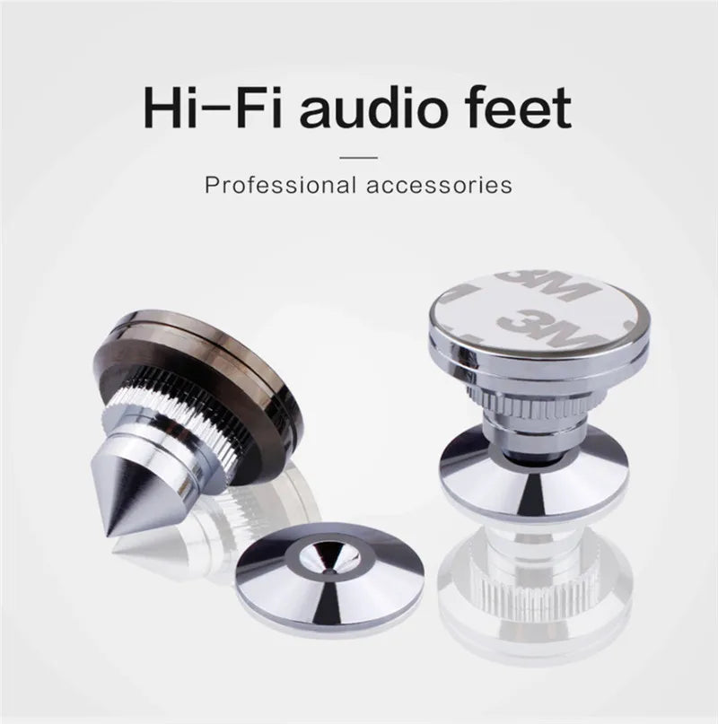 Speaker Stand Speakers Spikes Accessories Isolation Stands For Audio Amplifier Turntable Player Shockproof Foot Pad 26mmx28mm