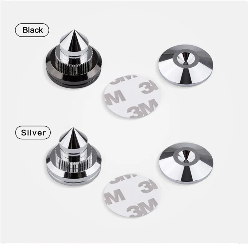 Speaker Stand Speakers Spikes Accessories Isolation Stands For Audio Amplifier Turntable Player Shockproof Foot Pad 26mmx28mm