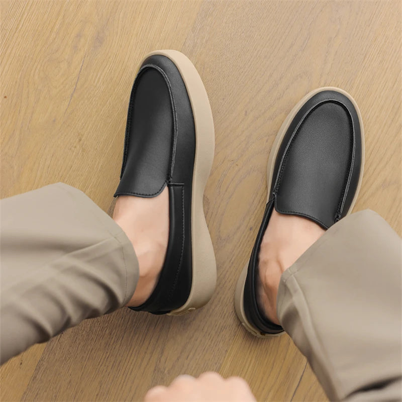 Shoes for Men Fashion Comfortable Leather Shoes Luxury Formal Loafers for Men Sneakers Casual Oxford Shoes Zapatillas Hombre