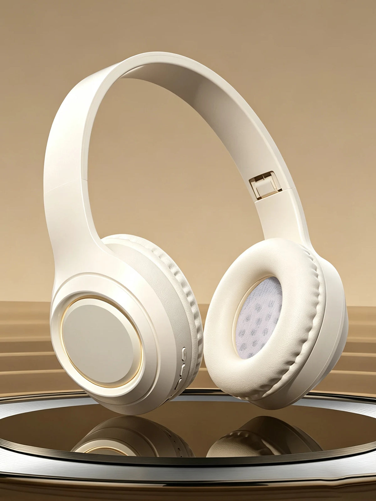 Wireless Over-Ear Bluetooth Headphones, Long-Lasting Battery Life, Foldable Design for Easy Storage, Low Latency for Gaming