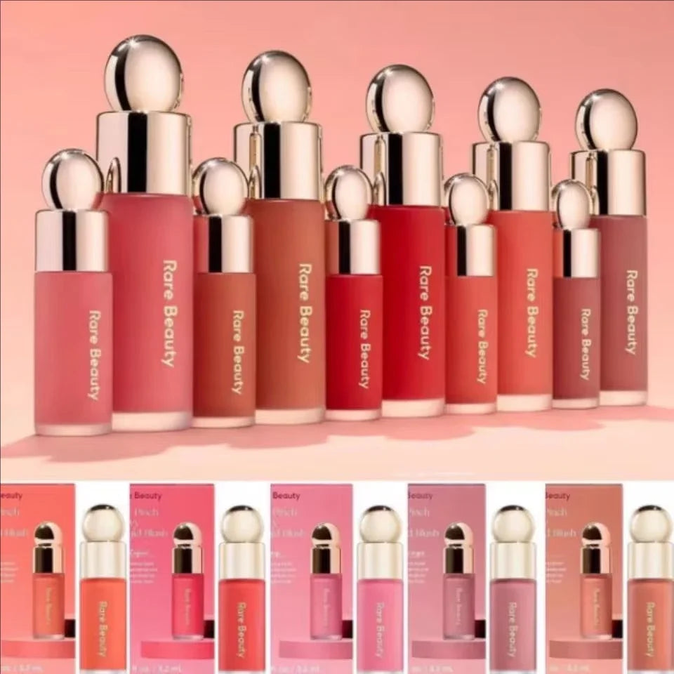 Fashion Brand Rare Beauty Liquid Blush Long Lasting Weightless Moisturizing Cheek Makeup Lip Gloss Natural Nourish Lip Cosmetics