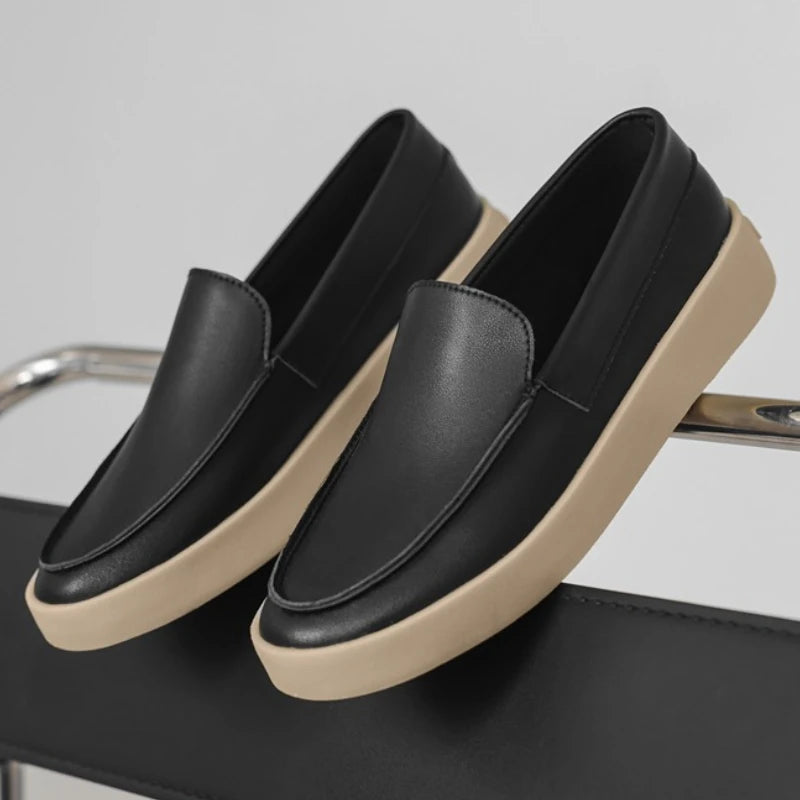 Shoes for Men Fashion Comfortable Leather Shoes Luxury Formal Loafers for Men Sneakers Casual Oxford Shoes Zapatillas Hombre