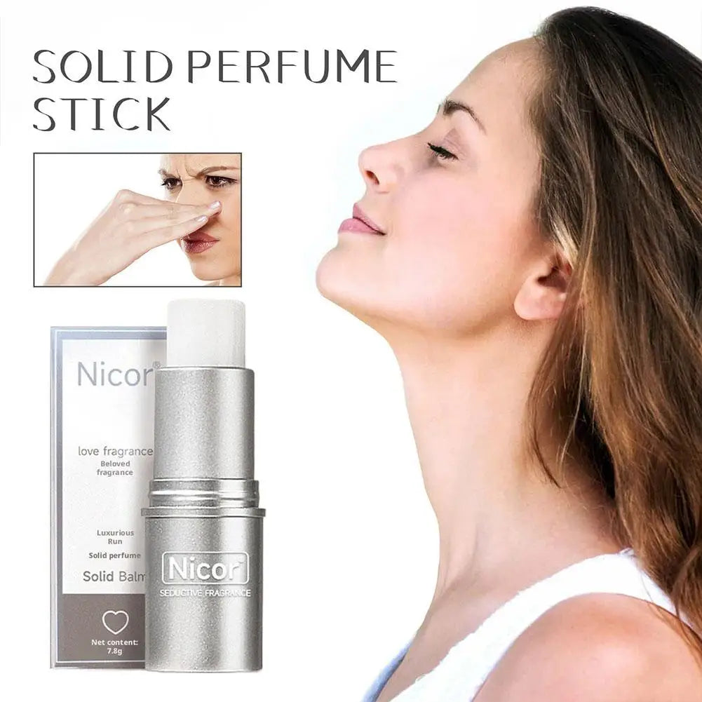 Pheromone Solid Perfume For Women and Men Date And Daily Perfume Ideal Gift Portable Balm Refreshing Solid Balm Aroma Deodorants