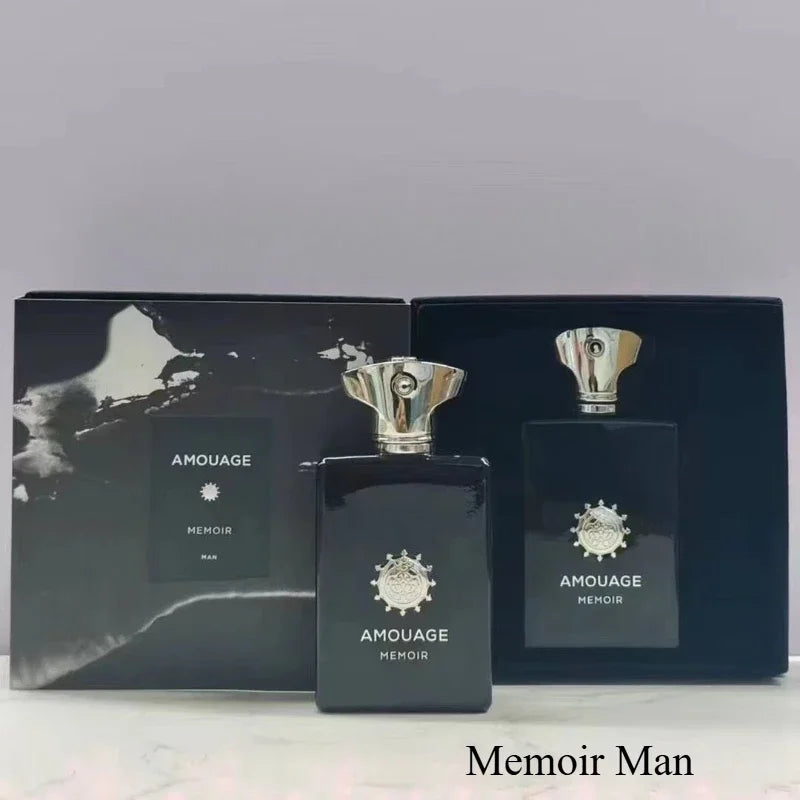 Men’s Perfume Set 100ml – Oriental Woody Spicy Leather Eau De Parfum with Amber, Oud, Patchouli, Musk, and Sandalwood Notes