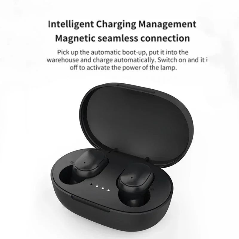 TWS Wireless Bluetooth Headset with Mic Earbuds Noice Cancelling Earphone Bluetooth Headphones For smartphones
