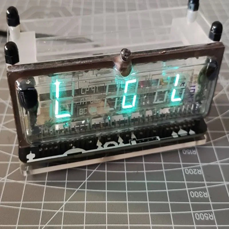 LED Modern Table Clocks Cyberpunk Style Electronic Desk Clock Desktop Ornaments Miniature Luxury Creative Home Decoration