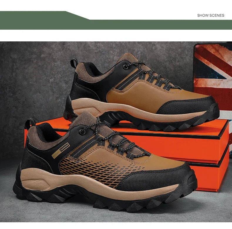Men Boots Outdoor Sneakers Men Shoes 2025 New Fashion Male Casual Footwear Comfortable Tenis Masculino Botas Men Sneakers Shoes