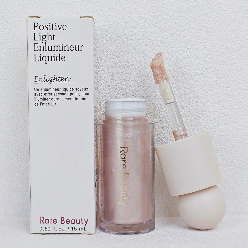 Rare Beauty 3D Face Contour Liquid Bronzer Shade Smooth Highlight Mirror Lasting Natural Nose Shadow Waterproof Brighten Makeup