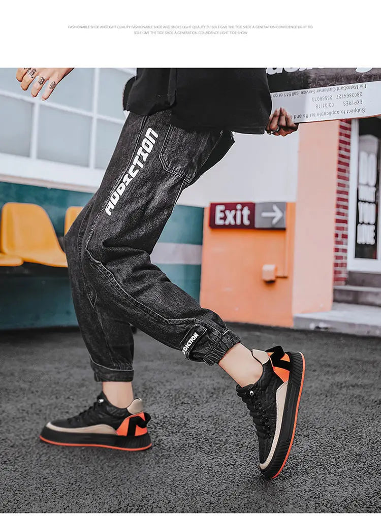 Men Shoes Platform Male Sneakers 2024 New Vulcanized Shoes for Men Casual Running Shoes Large Size 45 46 Hot Sapatos Masculinos
