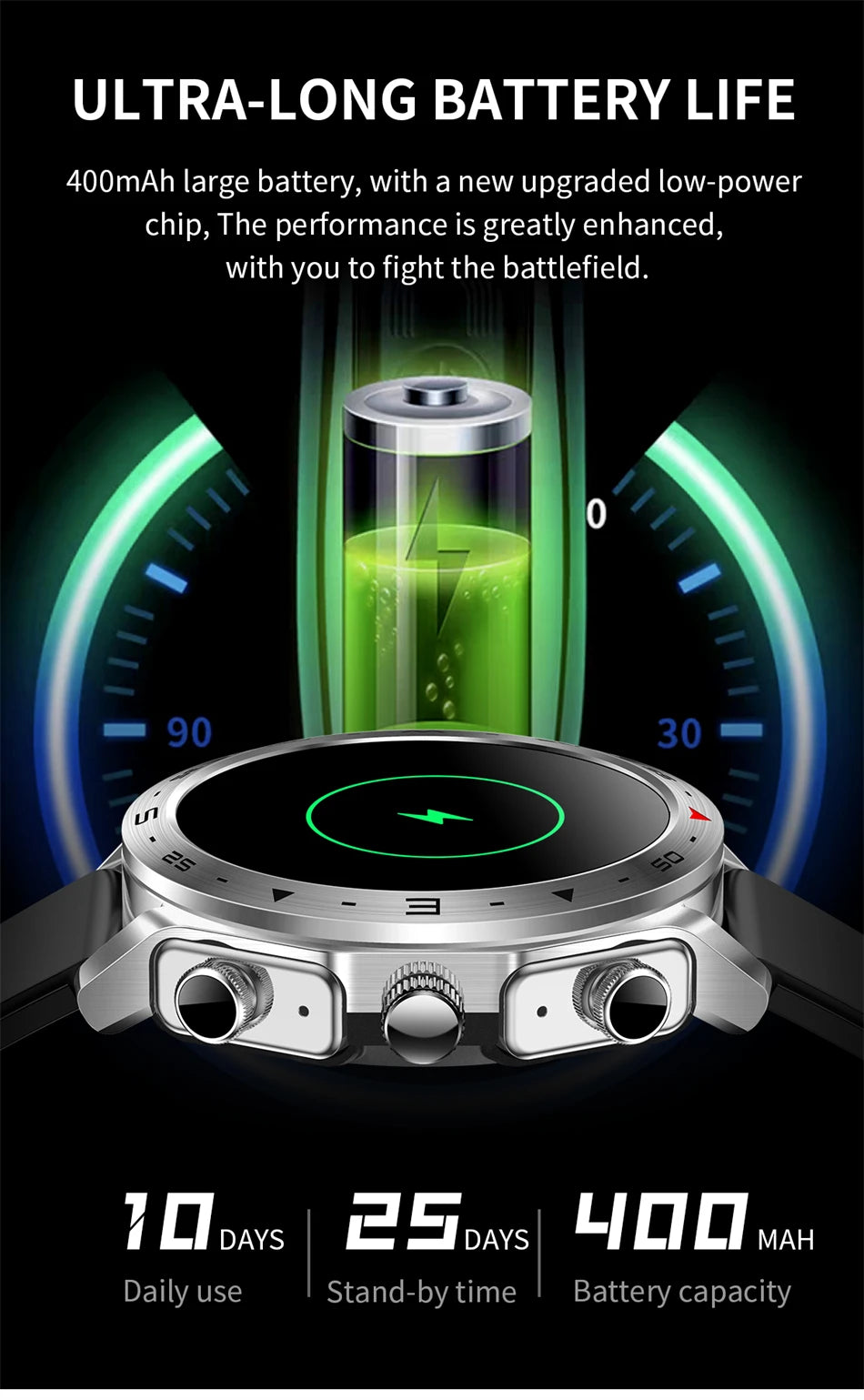 New T95 Smart Watch TWS 2-in-1 Bluetooth Headset Earphones with Built-in Speaker HIFI 9D Sound Quality Health Sports Monitoring