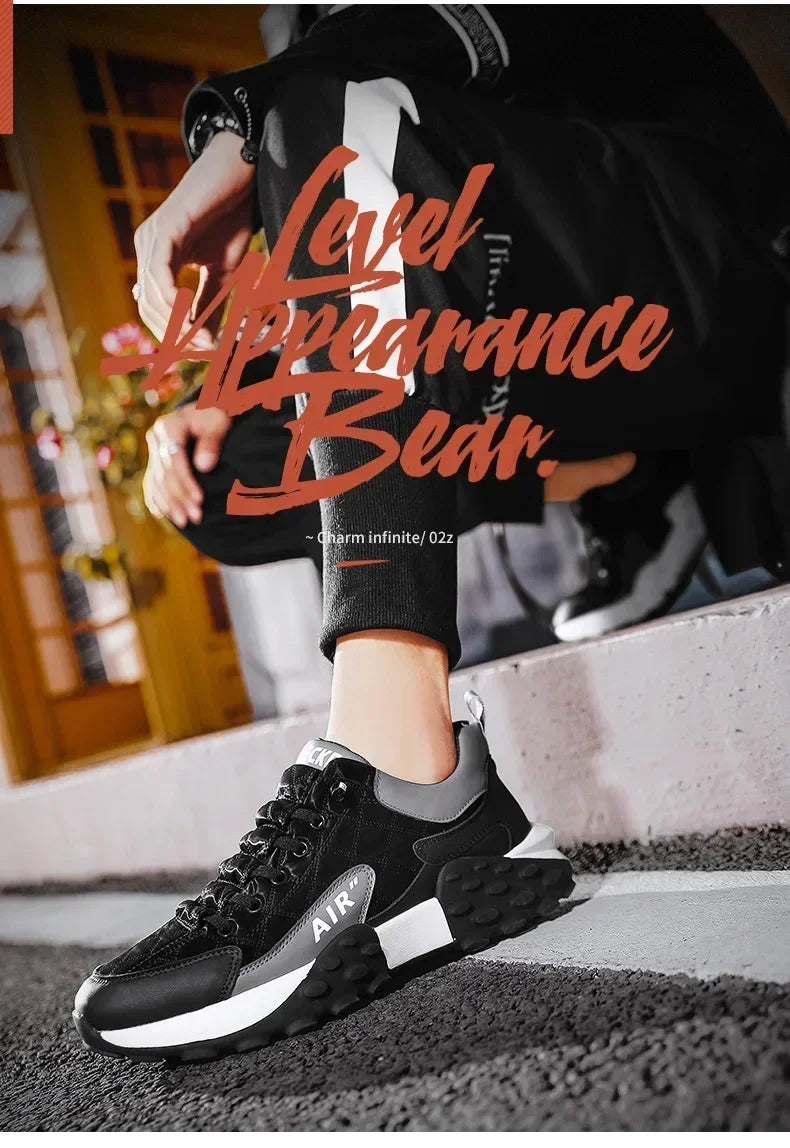 Men Shoes Platform Male Sneakers Vulcanized Shoes for Men Casual Running Shoes Large Size 45 46 Hot Sapatos Masculinos