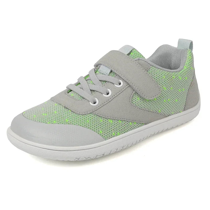 Kids Wide Barefoot Shoes Minimalist Boys Girls Sneakers Lightweight Non Slip Children Walking Shoes Casual Skate Flat