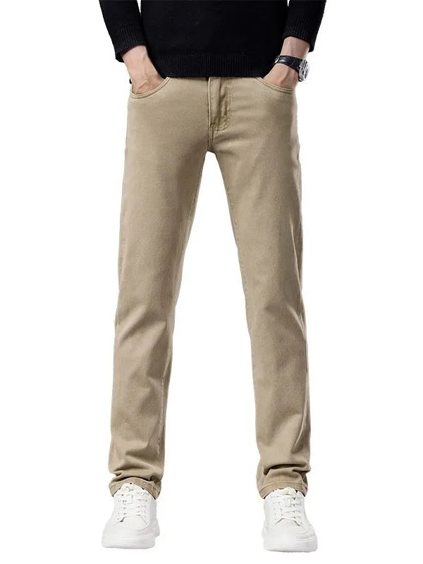 Slim Fit Straight Leg Jeans Men&