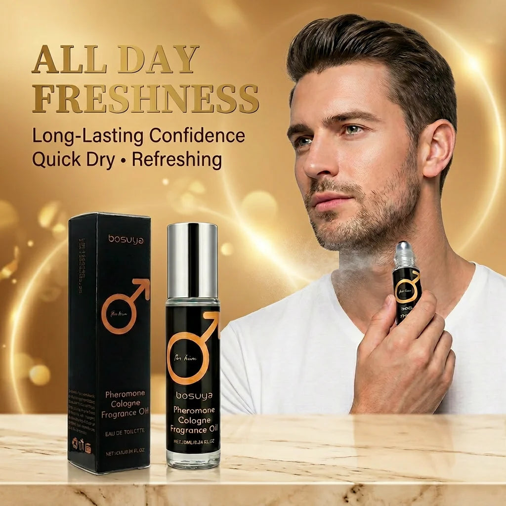 Roll-On Sexy Pheromone Perfume – Fresh &amp; Long-Lasting Fragrance Captivating Scent for Men and Women Perfect for Lovers and Dates