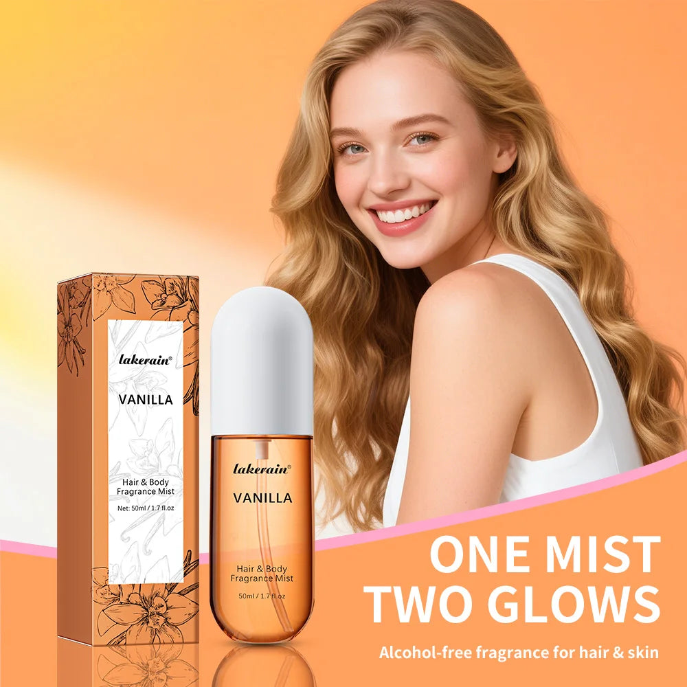 Perfume  for Men Women Use For Skin Body &amp; Hair Fragrance Mist Luxury Long Lasting Perfume Collection Vanilla and Rose