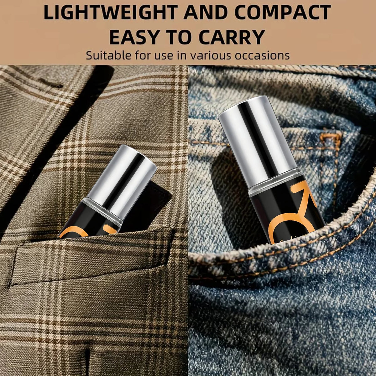 Roll-On Sexy Pheromone Perfume – Fresh &amp; Long-Lasting Fragrance Captivating Scent for Men and Women Perfect for Lovers and Dates