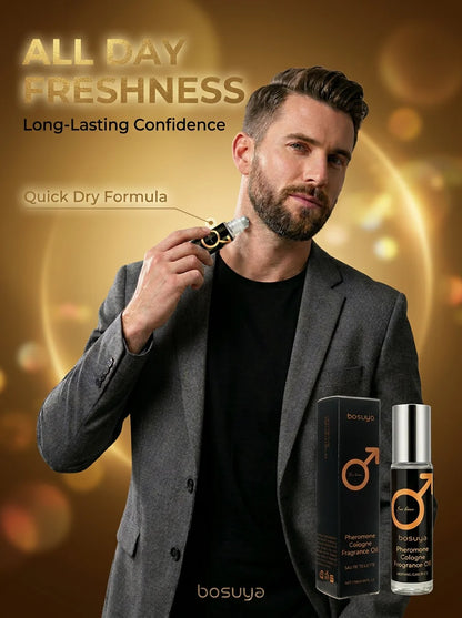 Roll-On Sexy Pheromone Perfume – Fresh &amp; Long-Lasting Fragrance Captivating Scent for Men and Women Perfect for Lovers and Dates