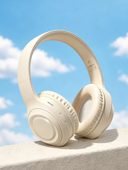 Bluetooth Over-Ear Wireless Headphones,Low Latency,Lightweight,Long Playtime Battery,Soft Memory Foam Earpads for Game &amp; Daily A