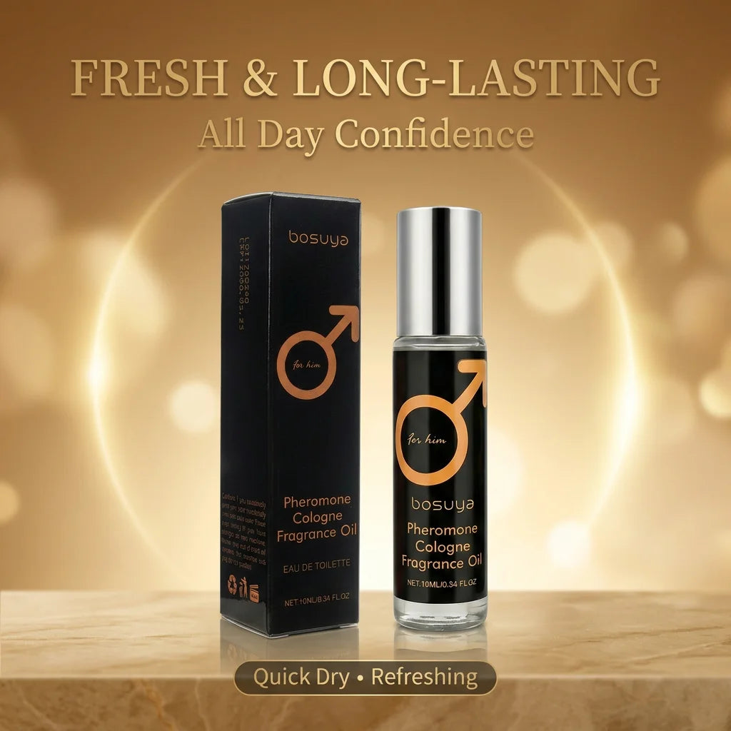 Roll-On Sexy Pheromone Perfume – Fresh &amp; Long-Lasting Fragrance Captivating Scent for Men and Women Perfect for Lovers and Dates