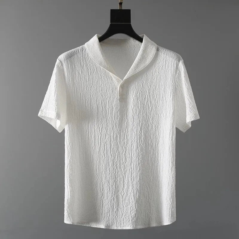 (Shirt + trousers)2026 summer men fashion classic shirt men&
