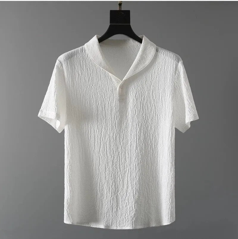 (Shirt + trousers)2026 summer men fashion classic shirt men&