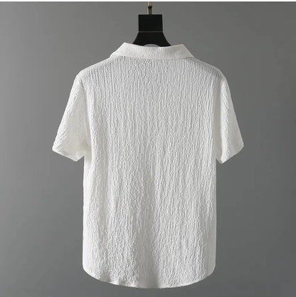 (Shirt + trousers)2026 summer men fashion classic shirt men&