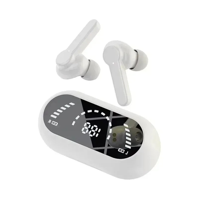 Bluetooth 5.4 Wireless Earbuds Touch Control Sport Gaming Headphones Deep Bass Noise Reduction Universal for All Smartphones