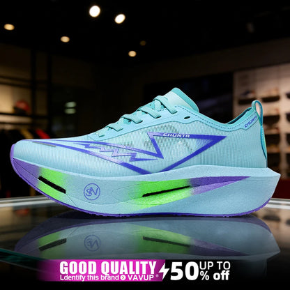 Marathon Men Running Shoes Carbon Board Speciality Sports Breathable Lightweight Women&