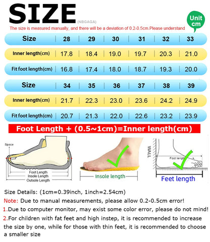 Kids Fashion Sneakers Outdoor Sport Boys Tennis  Comfort Leather Running Shoes Lightweight  Children&