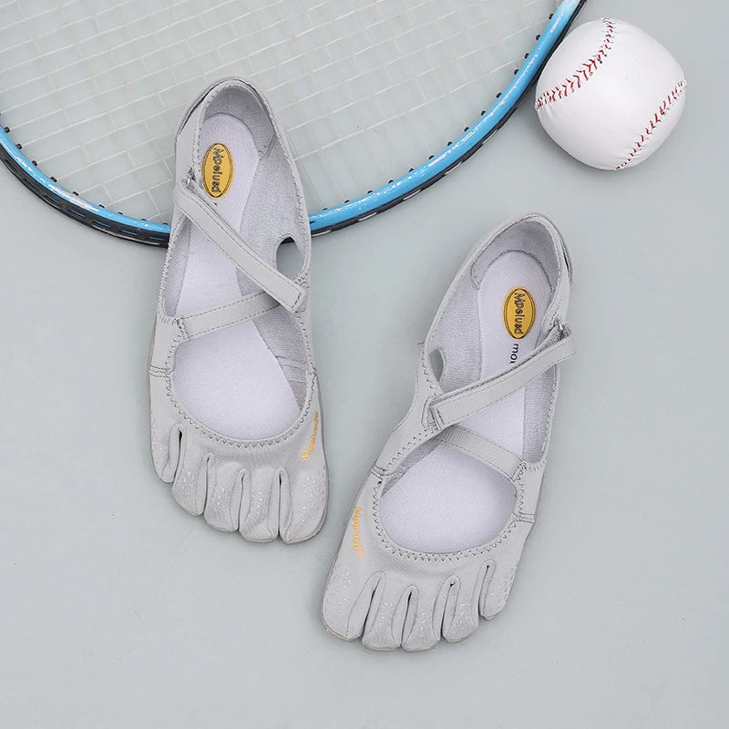Women‘s Five Toe Shoes with Loop Strap - Barefoot Minimalist Flats for Hiking, Yoga, Gym Quick-Dry Water &amp; Everyday Casual Wear
