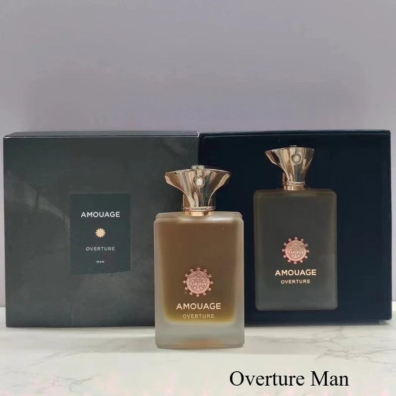 Men’s Perfume Set 100ml – Oriental Woody Spicy Leather Eau De Parfum with Amber, Oud, Patchouli, Musk, and Sandalwood Notes