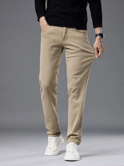 Slim Fit Straight Leg Jeans Men&