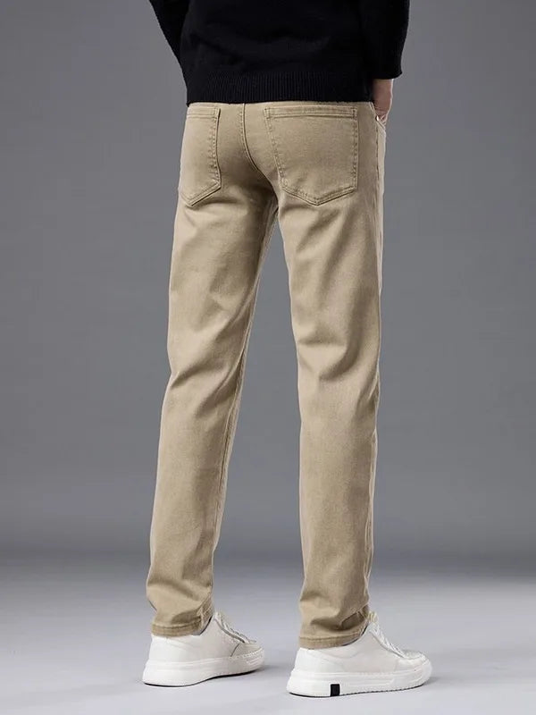 Slim Fit Straight Leg Jeans Men&