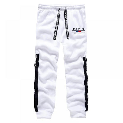 Man Hooded Sweatshirts Sweatpants Autumn Winter Daily Casual Sports Hoodies Jogger Pants Urban Fashion Streetwear Men&