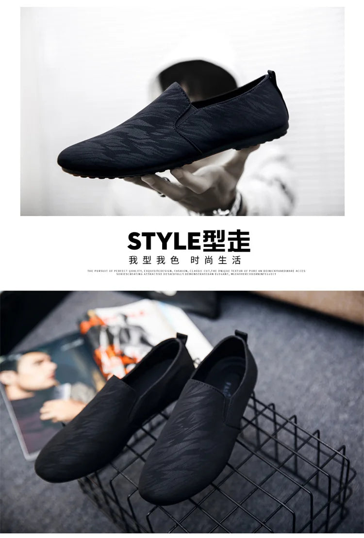 Shoes for Man New Men Fashionable Canvas Breathable Flat Bottomed Walking Shoes with Lightweight Sports Shoes Men&