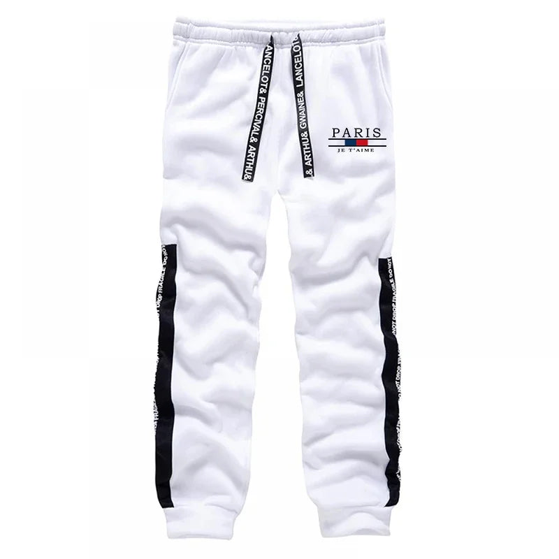Man Hooded Sweatshirts Sweatpants Autumn Winter Daily Casual Sports Hoodies Jogger Pants Urban Fashion Streetwear Men&