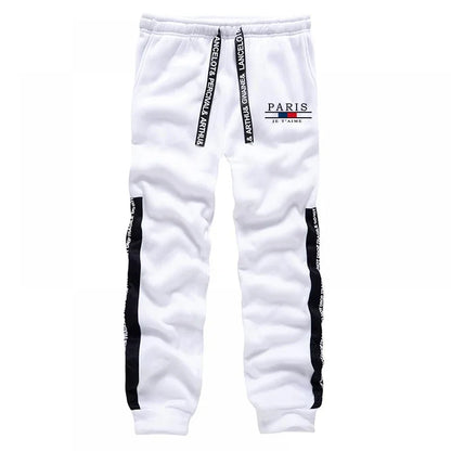 Man Hooded Sweatshirts Sweatpants Autumn Winter Daily Casual Sports Hoodies Jogger Pants Urban Fashion Streetwear Men&