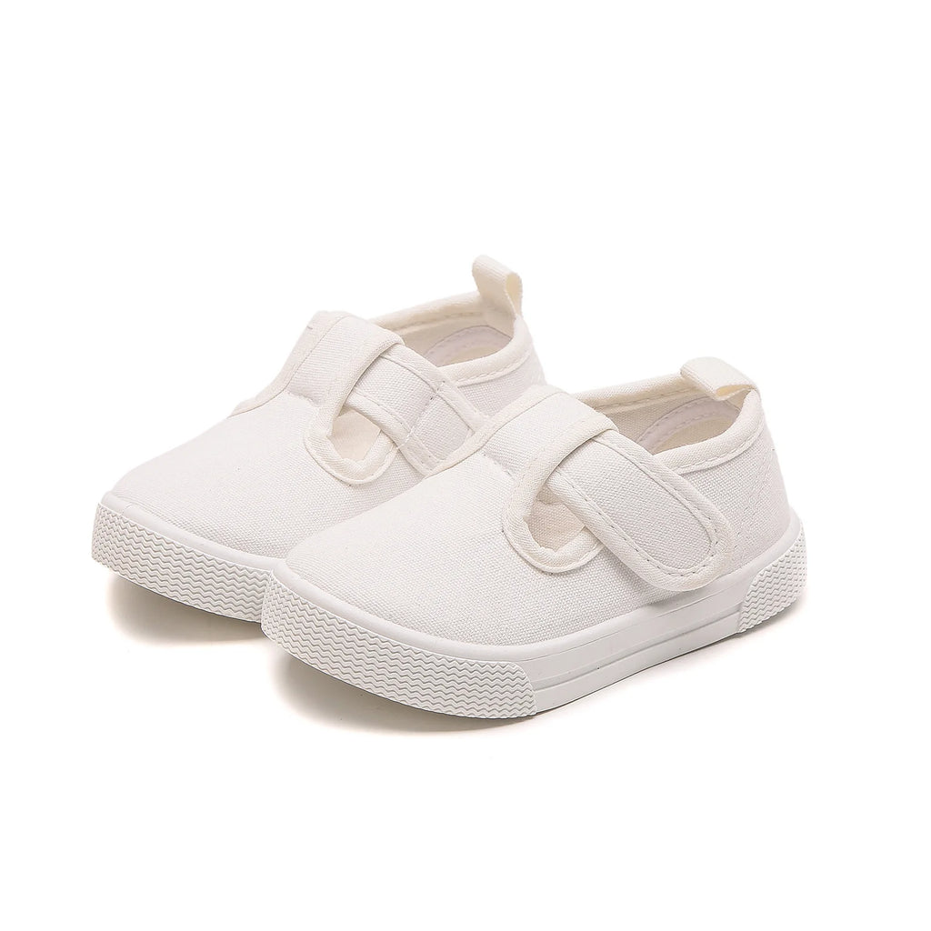 Kids Shoes 2023 Spring Autumn Children's Canvas Shoe Korean Solid Girl's Sneakers Soft Sole Toddler Shoes for Boy Tenis Infantil