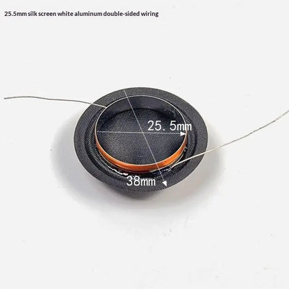 Speaker Tweeter Diaphragms With Clear Sound And Sturdy Build Perfect For DIY Audio Repair And Home Speaker Upgrades